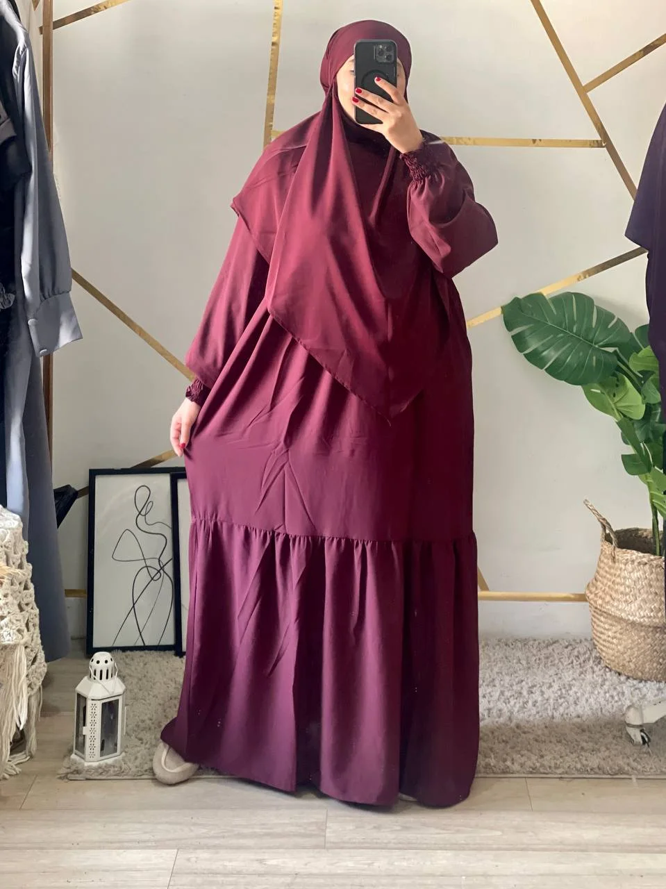 عباية بالبليات بلفولار