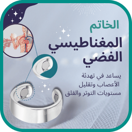 Silver Magnetic Ring II