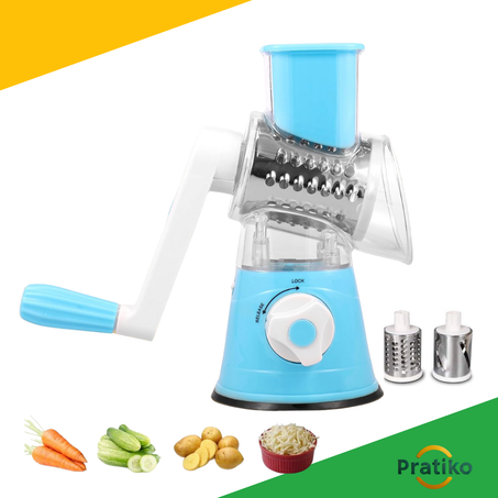 Mandoline Multifonctions 3 Lames – Découpe Facile & Sécurisée