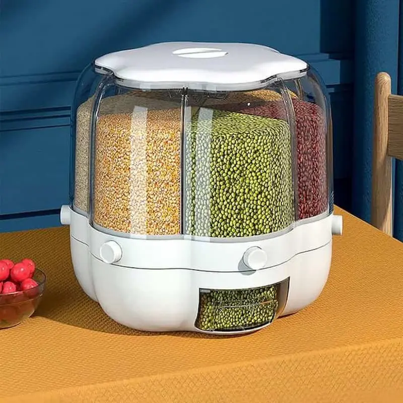 حاوية تخزين الأطعمة الجافة