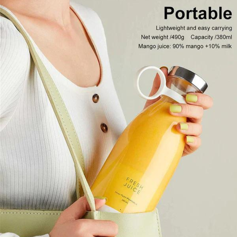 خلاط عصير محمول قابل لإعادة الشحن عبر USB 🍹