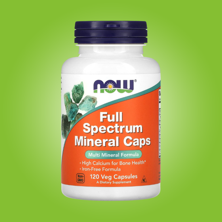 كبسولات معدنية كاملة الطيف ، 120 كبسولة