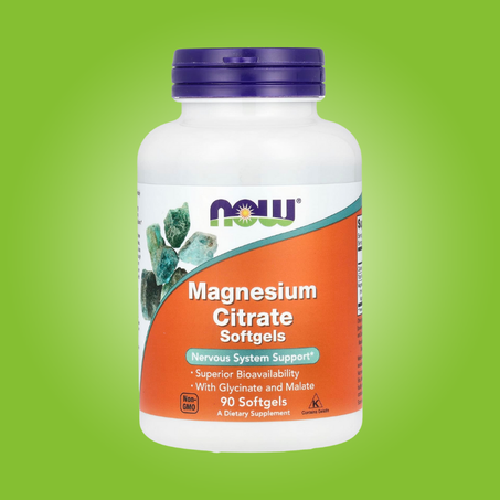 سترات المغنيسيوم ، 400 ملجم - 133 ملجم لكل كبسولة - 90 كبسولة