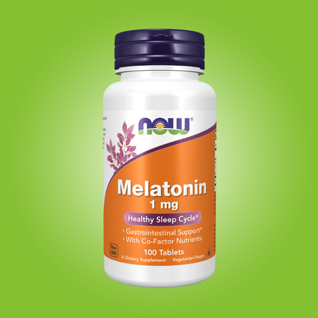ميلاتونين, 1 ملغ - 100 كبسولة
