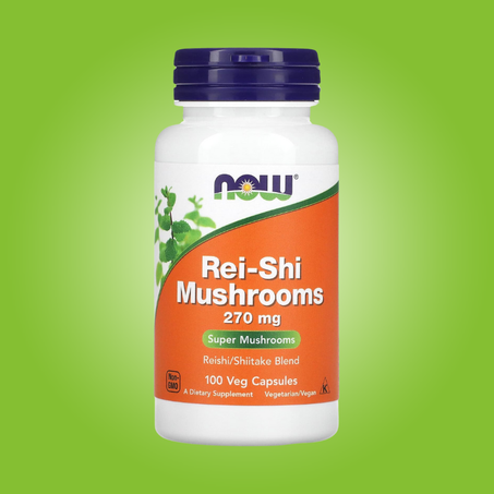 فطر الريشي، 270 ملجم - 100 كبسولة