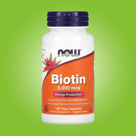 بيوتين 5000 مغ - 60 كبسولة نباتية