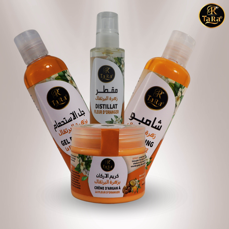 مجموعة الأرغان بزهرة البرتقال