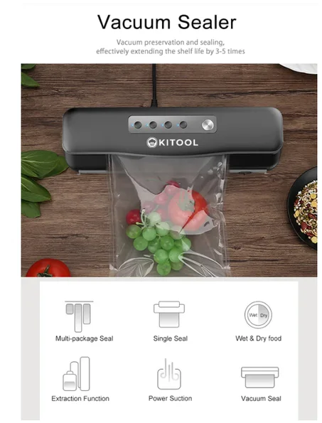 جهاز شفط منزلي أوتوماتيكي- KITOOL®️