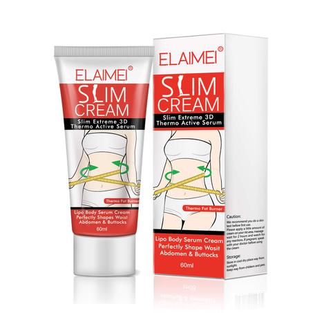 Crème minceur, Slim Extreme Cellulite, crème amincissante et raffermissante, gel de massage brûle-graisses, traitement au sérum chaud pour la perte de poids, pour sculpter la taille, l'abdome