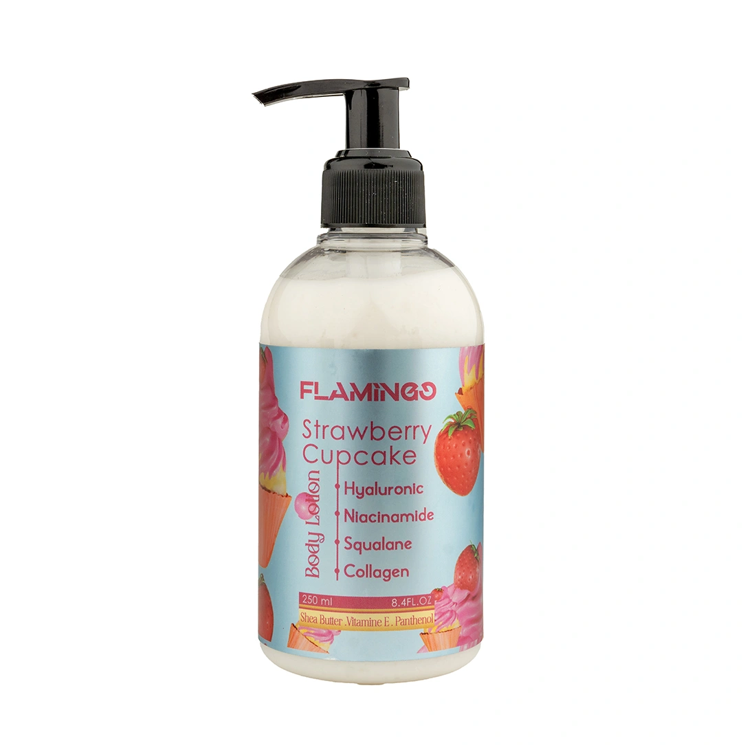 Strawberry Cupcake Body Lotion – 250ml