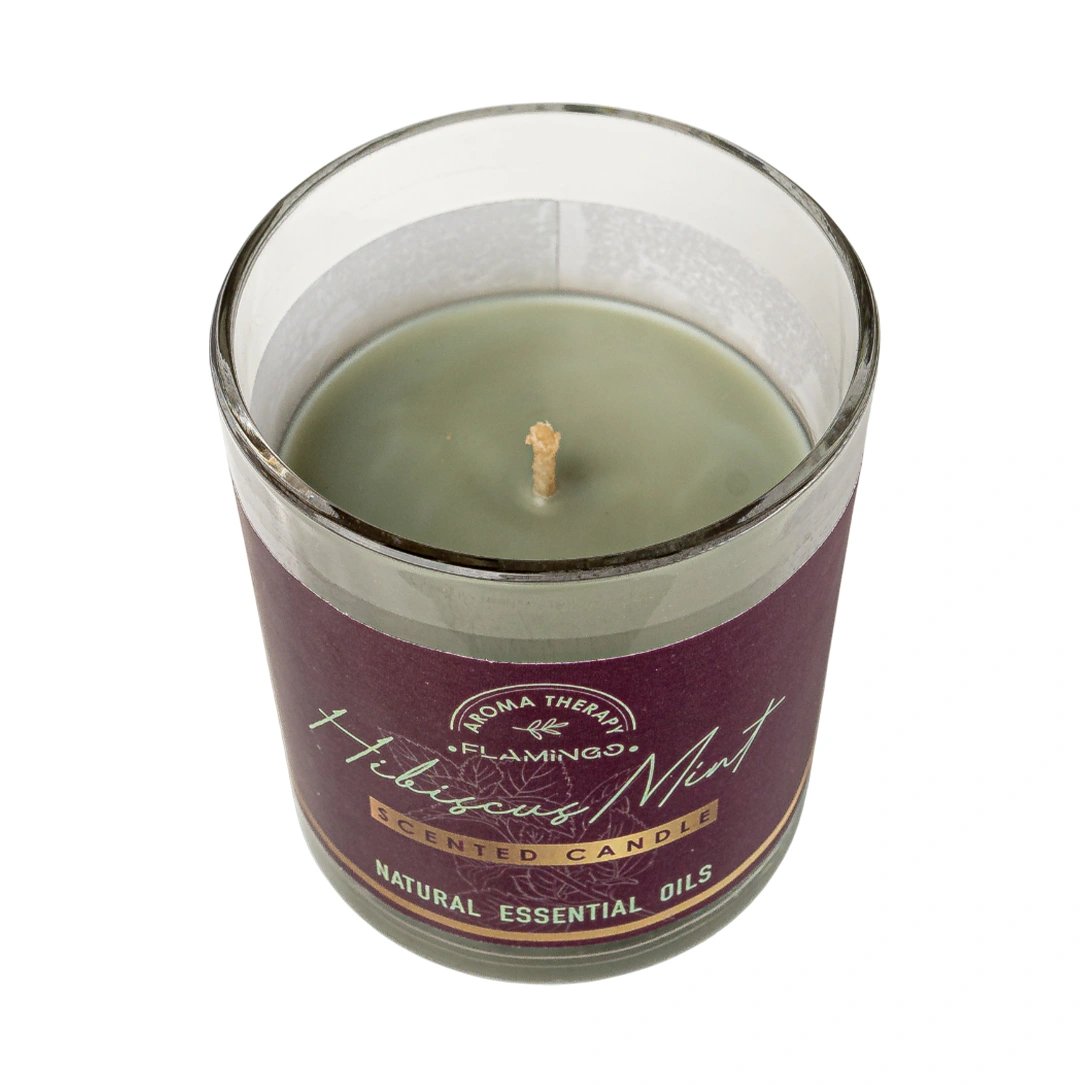 Hibiscus Mint Aroma Therapy Candle