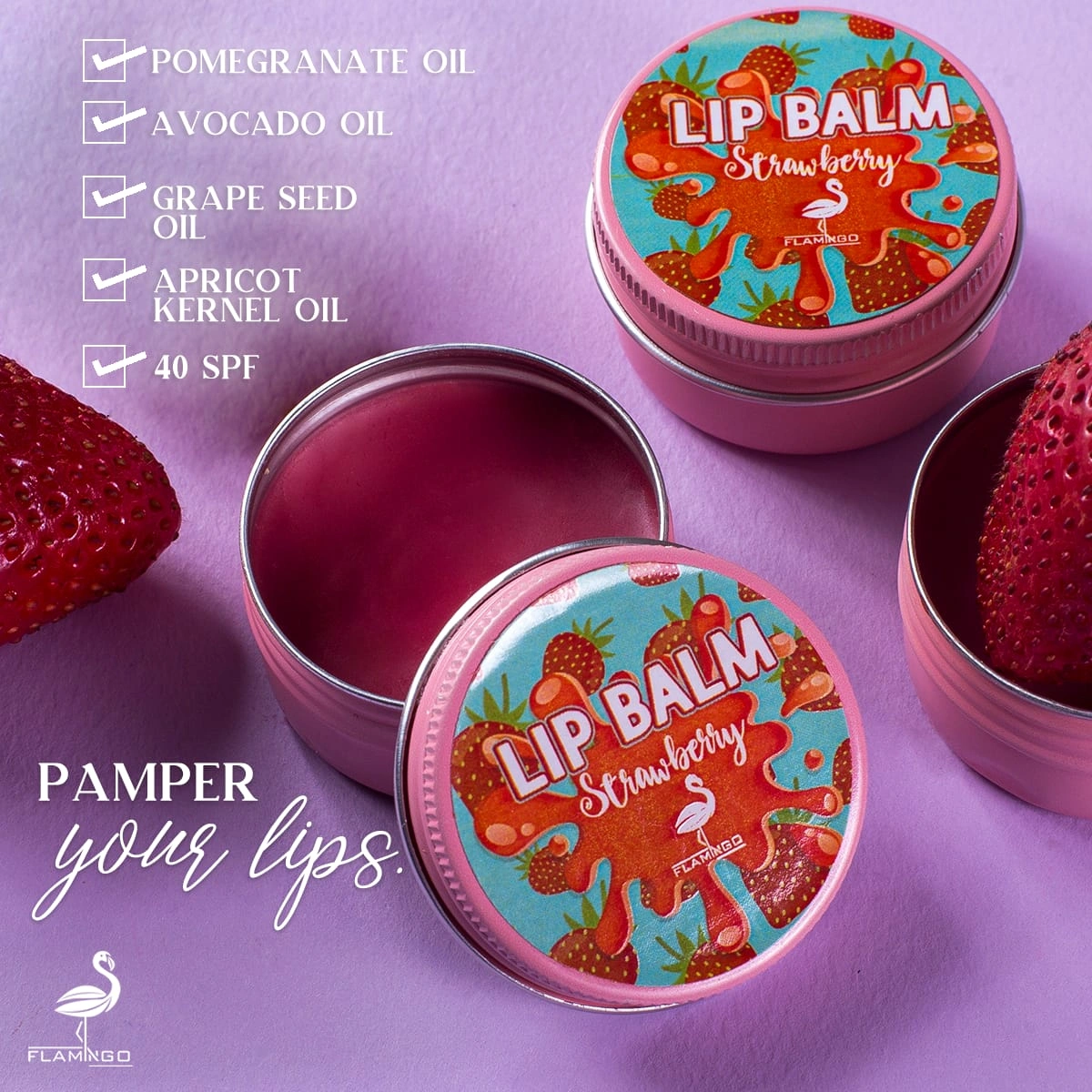 Strawberry Lip Balm