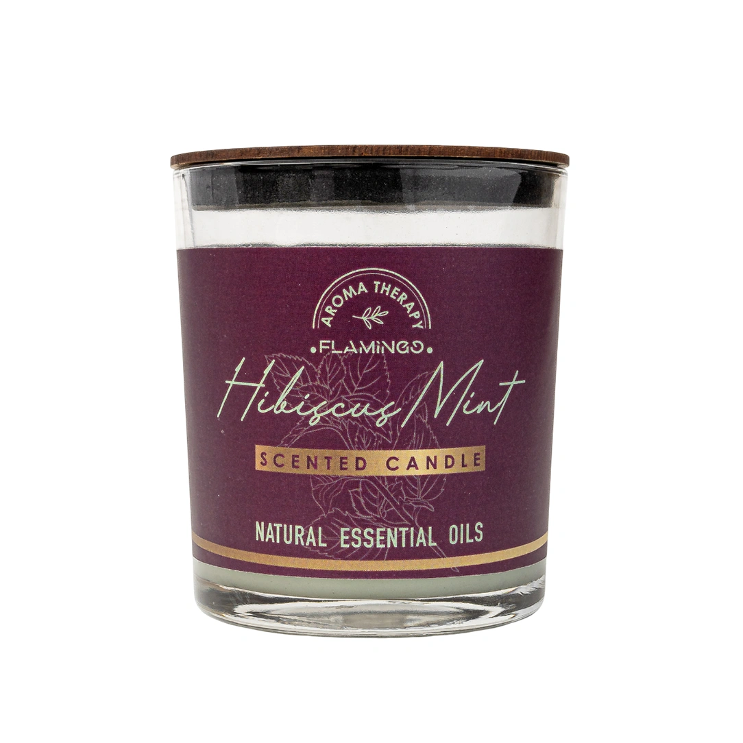 Hibiscus Mint Aroma Therapy Candle