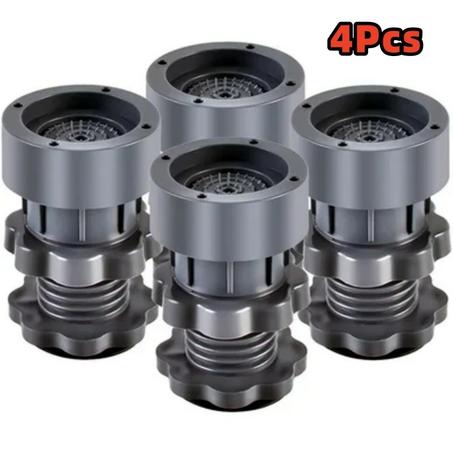 دعائم جديدة مضادة للاهتزاز قابلة لتعديل الارتفاع لغسالة الملابس -  4 قطع