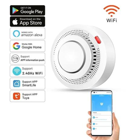 جهاز إنذار الحريق الذكي  (Wi-Fi)