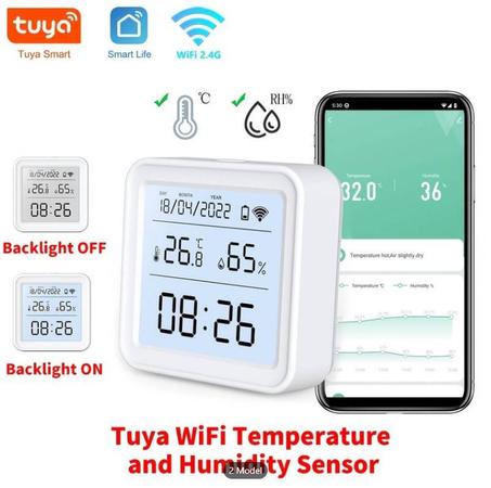 جهاز قياس درجة الحرارة والرطوبة الذكي - راحة وذكاء في منزلك!
