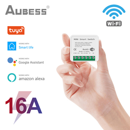 4 قطع من المفتاح الكهربائي الذكي WIFI