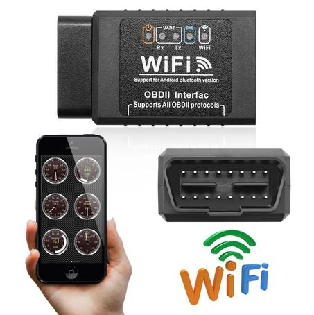 جهاز Mini OBD2 Wifi Scanner لتشخيص أعطال السيارات
