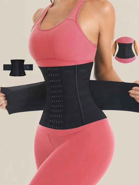 Waist training corset