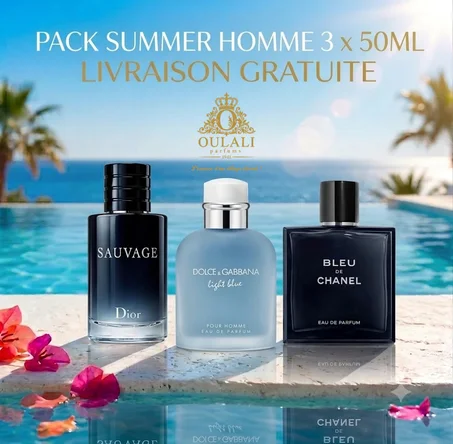 PACK SUMMER HOMME