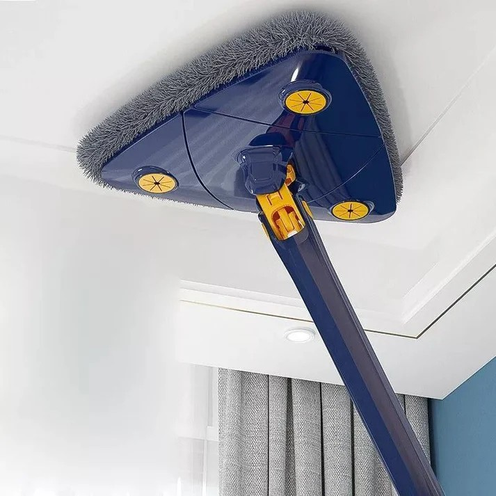 ممسحة سحرية محمولة (أزرق داكن) - Portable Magic Mop (Dark Blue)