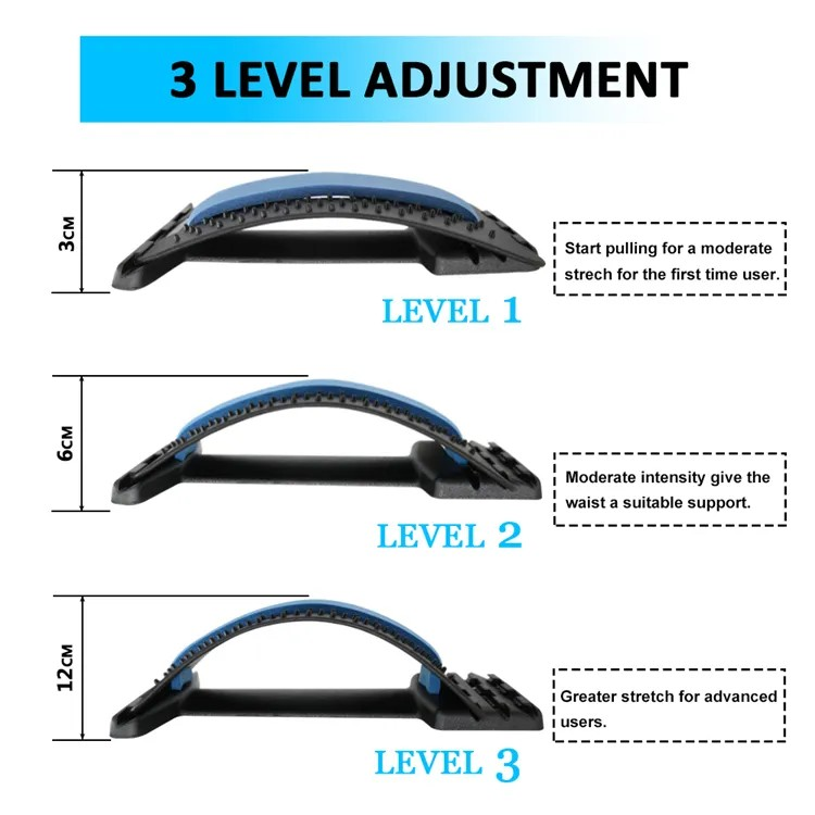 جهاز مصحح وضعية الظهر - Lumbar Massager (Purple)