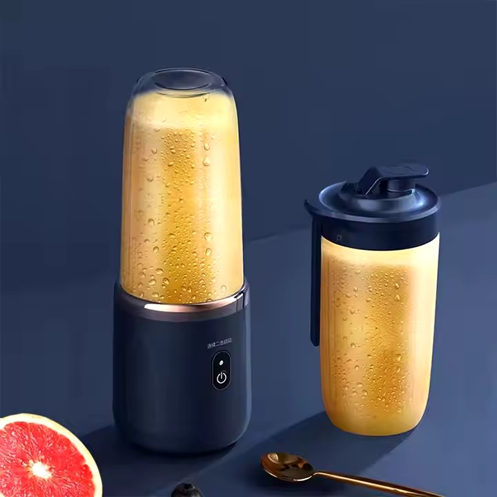 خلاط كهربائي أزرق محمول - Juice Extractor (Blue)