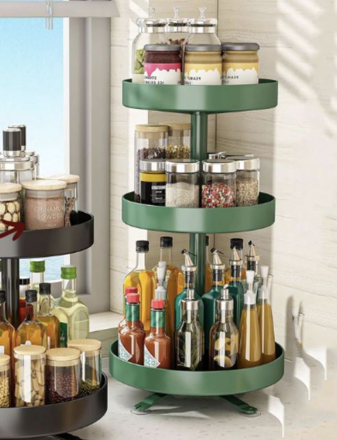 منظم مطبخ أخضر - Kitchen Organiser (Green)