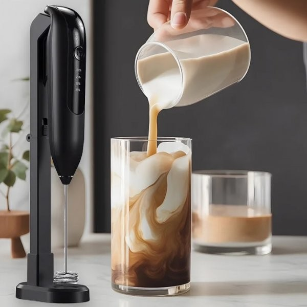 خفاقة كهربائية لاسلكية سوداء - Electric Whisk (Black)