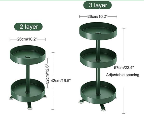 منظم مطبخ أخضر - Kitchen Organiser (Green)