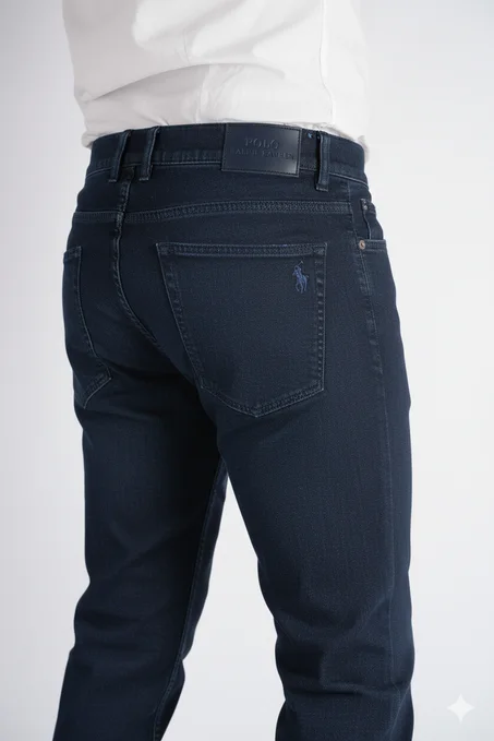 Jean Ralph Lauren Coupe Normal Ref-RL01K0 ( Bleu marine )