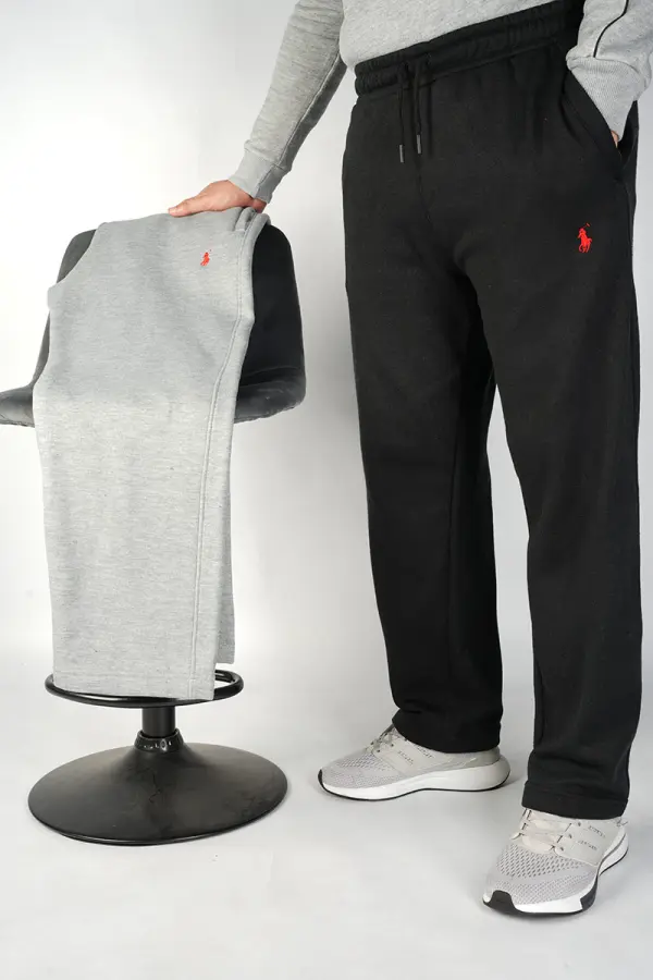 2 Sweatpants RALPH LAUREN Chauds & Doux ( Gris + Noir )