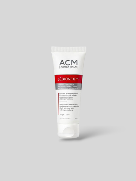ACM SÉBIONEX trio crème apaisante anti imperfections