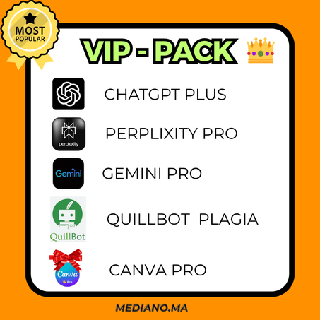 👑 الباقة الملكية – VIP