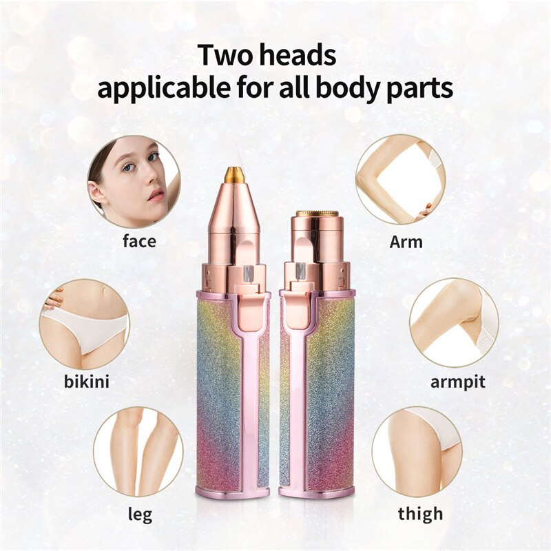 Eyebrow-trimmer 2 in 1