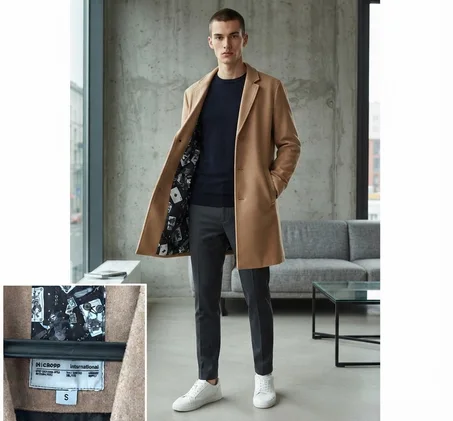 Manteau long élégant