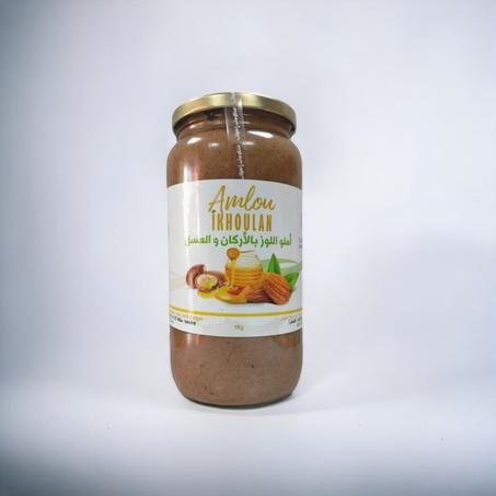 أملو باللوز وزيت الأركان والعسل الحر