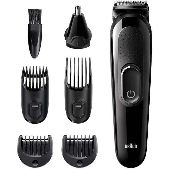 Braun MGK3220 ماكينة تشذيب الشعر 6 في 1 - 5 ملحقات