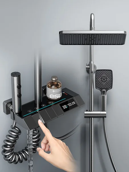 🚿 دوش Piano الذكي بشاشة حرارة رقمية  LED– رفاهية بين يديك