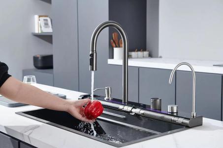 💧 طقم حنفية المطبخ الذكية الكاملة – أناقة وتقنية في منتج واحد من BRICOLUXURY