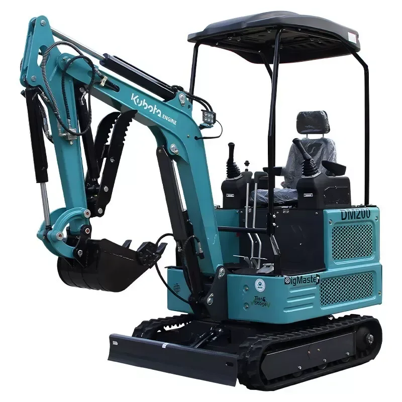 A Mini Excavator 1.8Ton w/Kubota Diesel Engine Hydraulics Digger USA ...