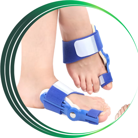 جهاز ضبط فواصل أصابع الرجل