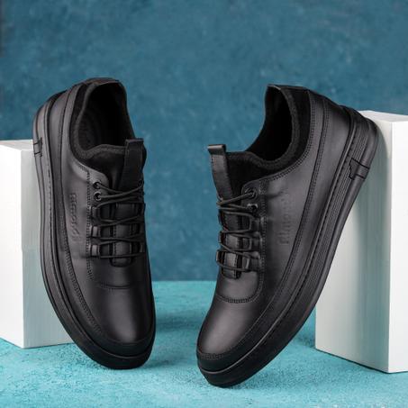 حذاء رجالي كاجوال جلد ف ليكرا 2301