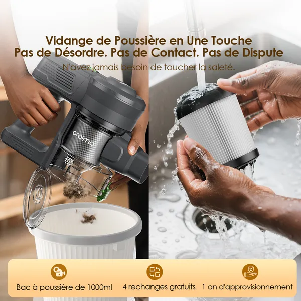 oraimo CyberVac Aspirateur