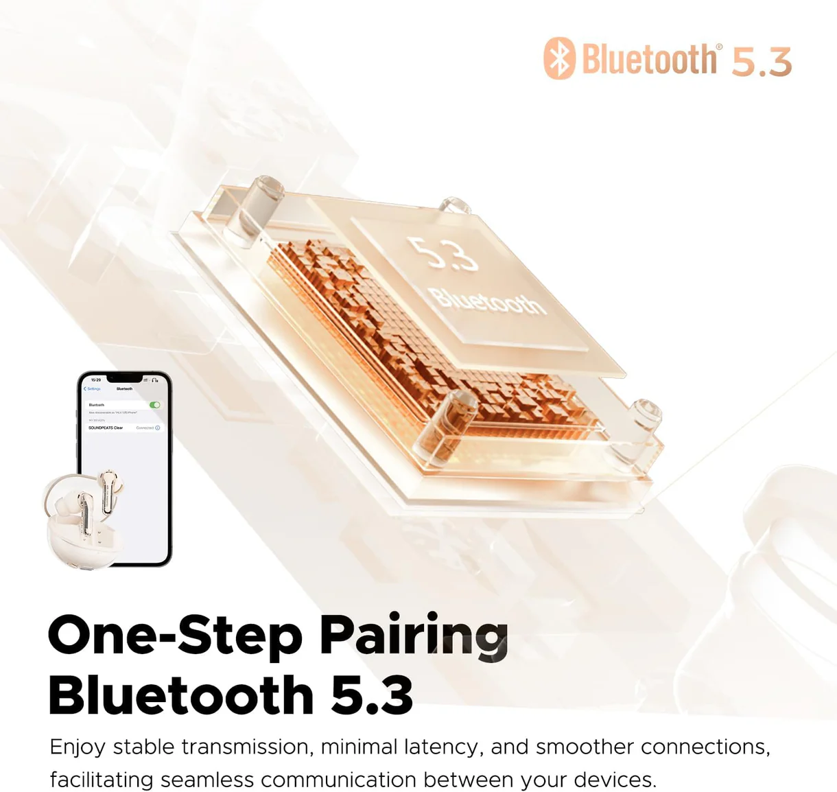 SoundPEATS Clear Wireless