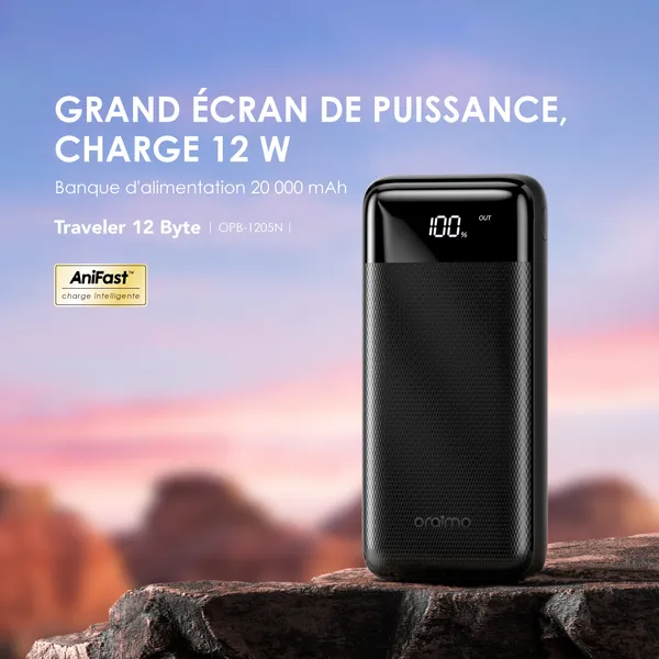 oraimo  20000mAh 12W Power Bank