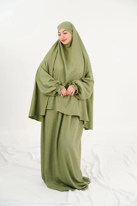 خمار طويل + صاية واسعة