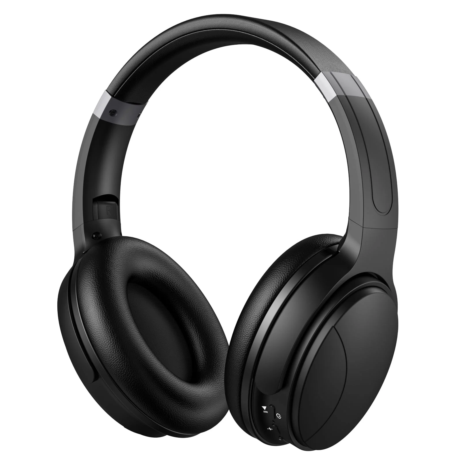 VILINICE Wireless Bluetooth Over Ear Headphones with Microphone, Black, Q8