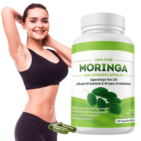 كبسولات المورينجا - دعم مناعة الجسم وتعزيز الطاقة