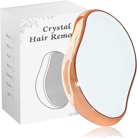 ممحاة إزالة الشعر الكريستالية بدون ألم